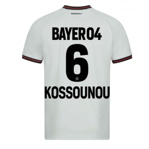 Bayer Leverkusen Odilon Kossounou #6 Gostujuci Dres 2023-24 Kratak Rukavima